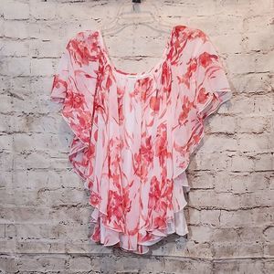 ⚘️Cato blouse size large open shoulder